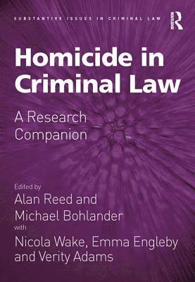 Homicide in Criminal Law 1