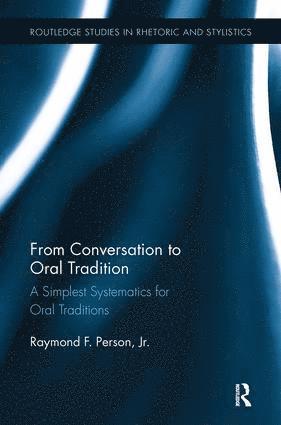 bokomslag From Conversation to Oral Tradition