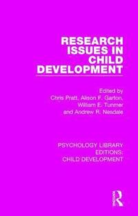 bokomslag Research Issues in Child Development