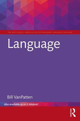 Bill VanPatten - Language, Häftad