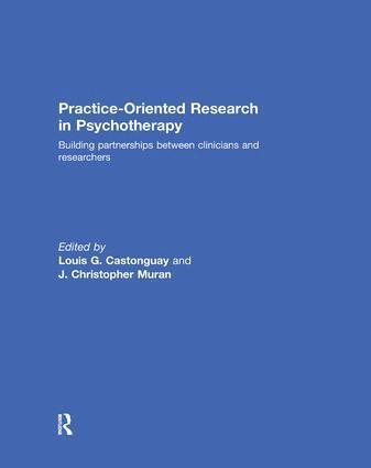 Practice-Oriented Research in Psychotherapy 1