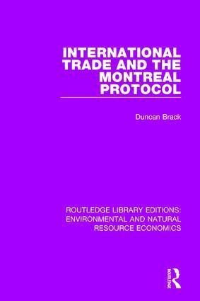 Duncan Brack - International Trade and the Montreal Protocol, Häftad