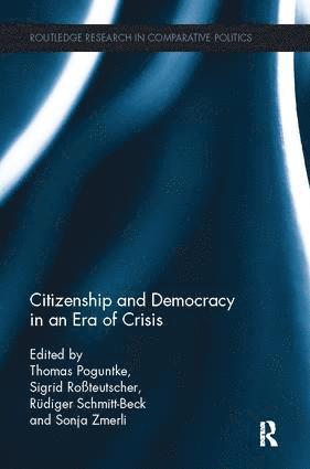 bokomslag Citizenship and Democracy in an Era of Crisis