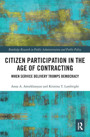 bokomslag Citizen Participation in the Age of Contracting