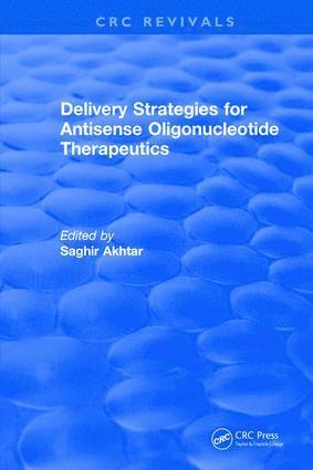 bokomslag Revival: Delivery Strategies for Antisense Oligonucleotide Therapeutics (1995)