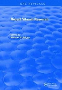 bokomslag Revival: Recent Vitamin Research (1984)