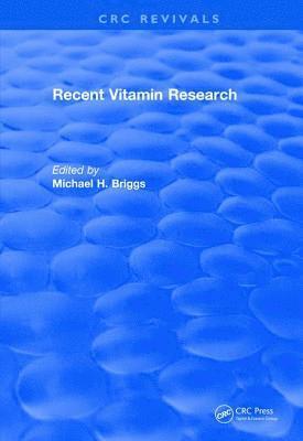 Recent Vitamin Research (1984) 1