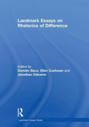 bokomslag Landmark Essays on Rhetorics of Difference