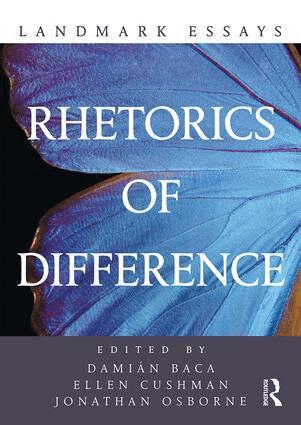 Damian Baca, Ellen Cushman, Jonathan Osborne - Landmark Essays on Rhetorics of Difference, Häftad