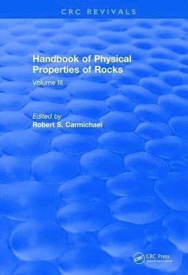 bokomslag Handbook of Physical Properties of Rocks (1984)