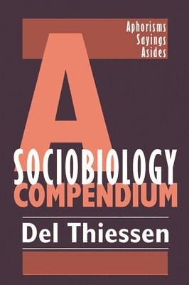 bokomslag A Sociobiology Compendium