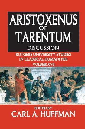 Carl Huffman - Aristoxenus of Tarentum, Häftad