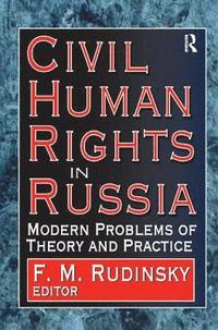 bokomslag Civil Human Rights in Russia