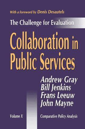Bill Jenkins, Andrew Gray, Bill Jenkins, Frans Leeuw, John Mayne - Collaboration in Public Services, Häftad