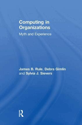 Debra Gimlin - Computing in Organizations, Häftad