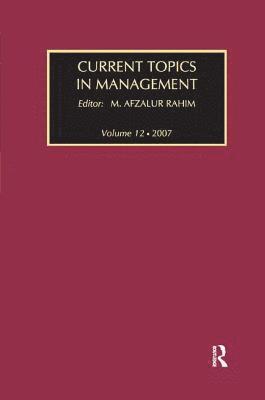 bokomslag Current Topics in Management