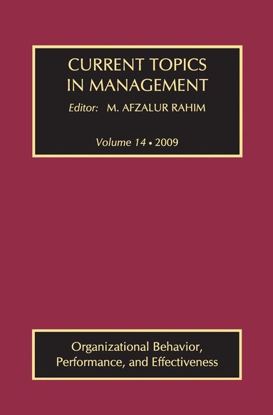 bokomslag Current Topics in Management