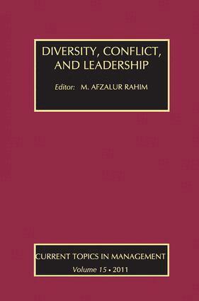 Alexander Coleman, M. Afzalur Rahim - Diversity, Conflict, and Leadership, Häftad