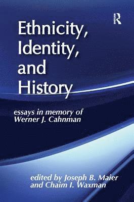 Ethnicity, Identity, and History 1