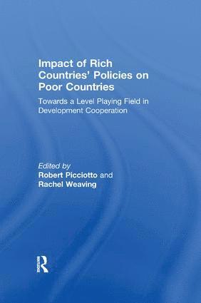 Rachel Weaving - Impact of Rich Countries' Policies on Poor Countries, Häftad