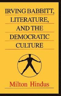 bokomslag Irving Babbitt, Literature and the Democratic Culture