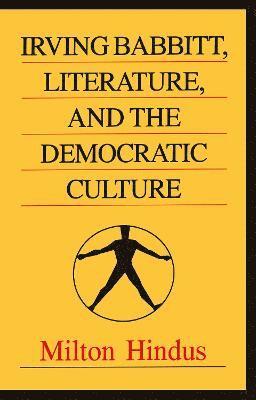 bokomslag Irving Babbitt, Literature and the Democratic Culture