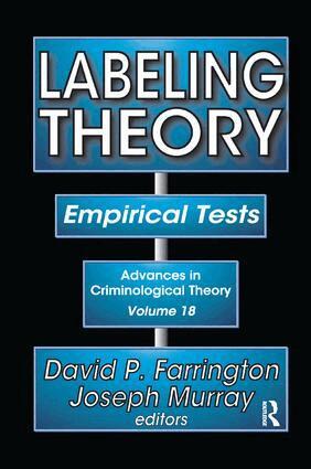 David P. Farrington, Joseph Murray - Labeling Theory, Häftad