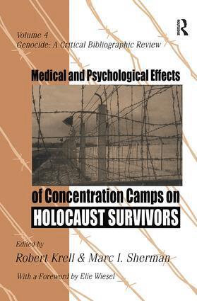 Robert Krell - Medical and Psychological Effects of Concentration Camps on Holocaust Survivors, Häftad