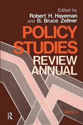 Bruce B. Zellner - Policy Studies: Review Annual, Häftad