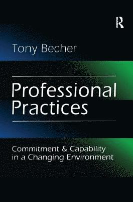 Tony Becher - Professional Practices, Häftad