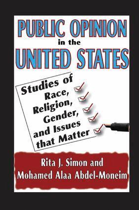 Rita J. Simon - Public Opinion in the United States, Häftad