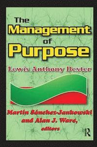 bokomslag The Management of Purpose