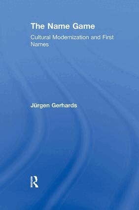 Jurgen Gerhards - Name Game, Häftad
