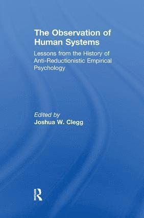 Observation of Human Systems