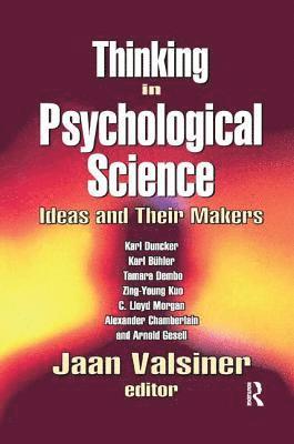 bokomslag Thinking in Psychological Science