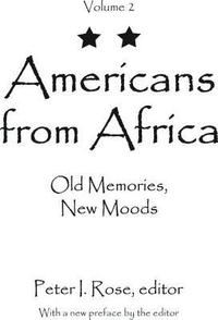 bokomslag Americans from Africa