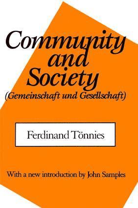 Community and Society 1