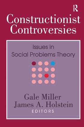 Gale Miller, James A. Holstein - Constructionist Controversies, Inbunden