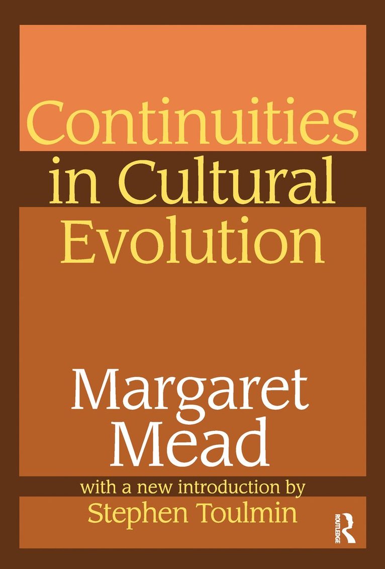 Continuities in Cultural Evolution 1