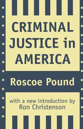 bokomslag Criminal Justice in America