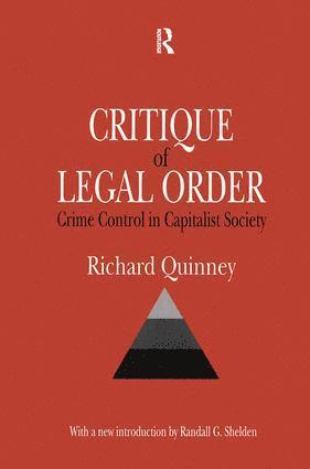 bokomslag Critique of the Legal Order