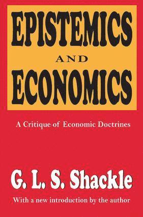 bokomslag Epistemics and Economics