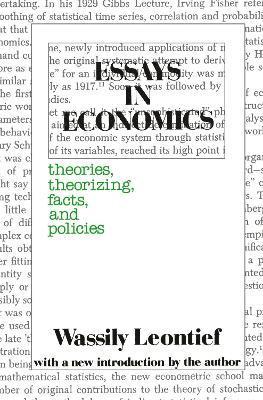 Essays in Economics 1