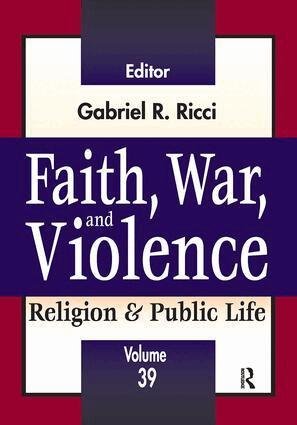 Gabriel R. Ricci, Gabriel R. Ricci - Faith, War, and Violence, Inbunden