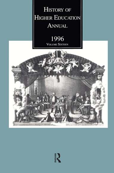 Roger L. Geiger - History of Higher Education Annual: 1996, Inbunden