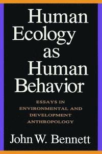 bokomslag Human Ecology as Human Behavior