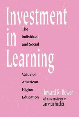 bokomslag Investment in Learning