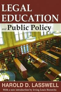 bokomslag Legal Education and Public Policy