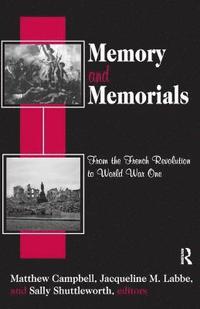 bokomslag Memory and Memorials