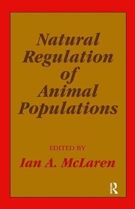 Ian A. McLaren - Natural Regulation of Animal Populations, Inbunden